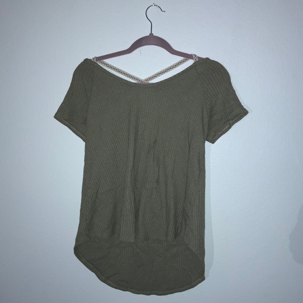 Olive green t-shirt